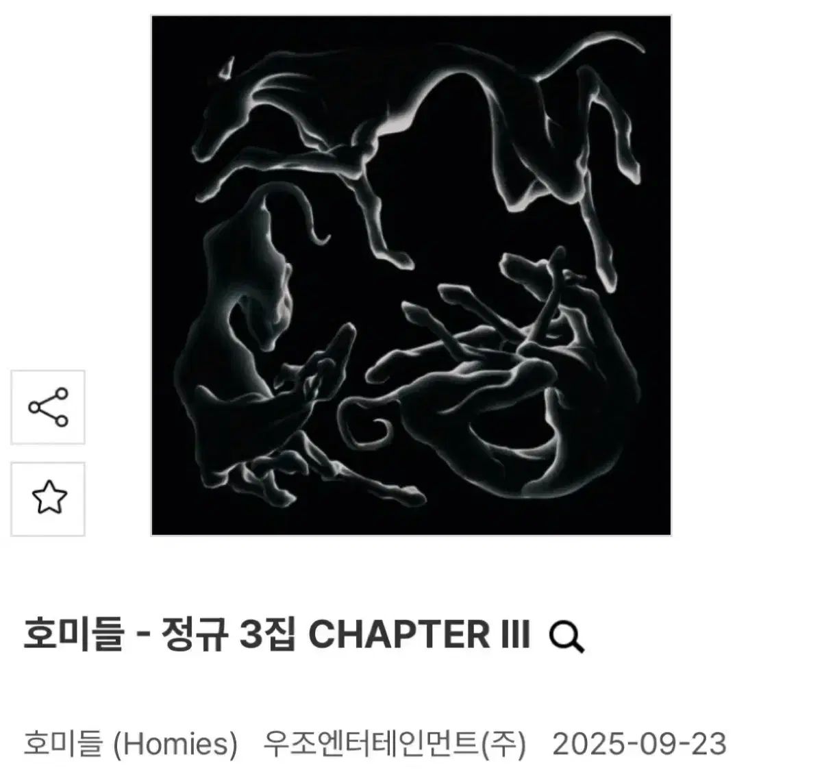 ホーミーズ CHAPTER 3 CD フィジカル