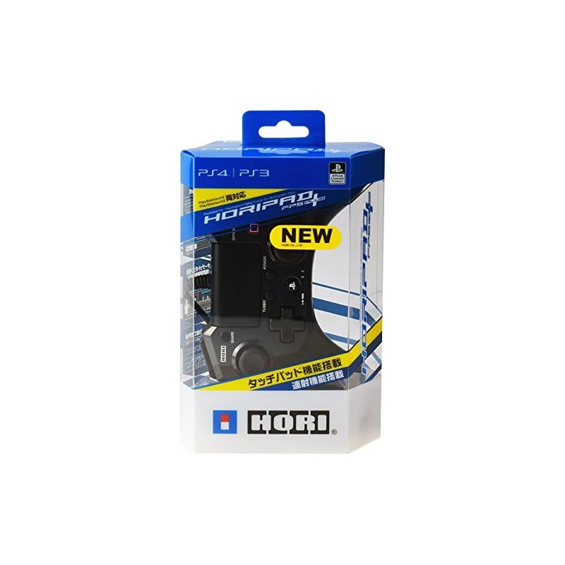 【連射機能搭載】ホリ USB ホリパッドFPSプラス for PS4 ブラック 1 for ホリパッドFPSプラス USB ゴミ PlayStation ホリパッドFPS