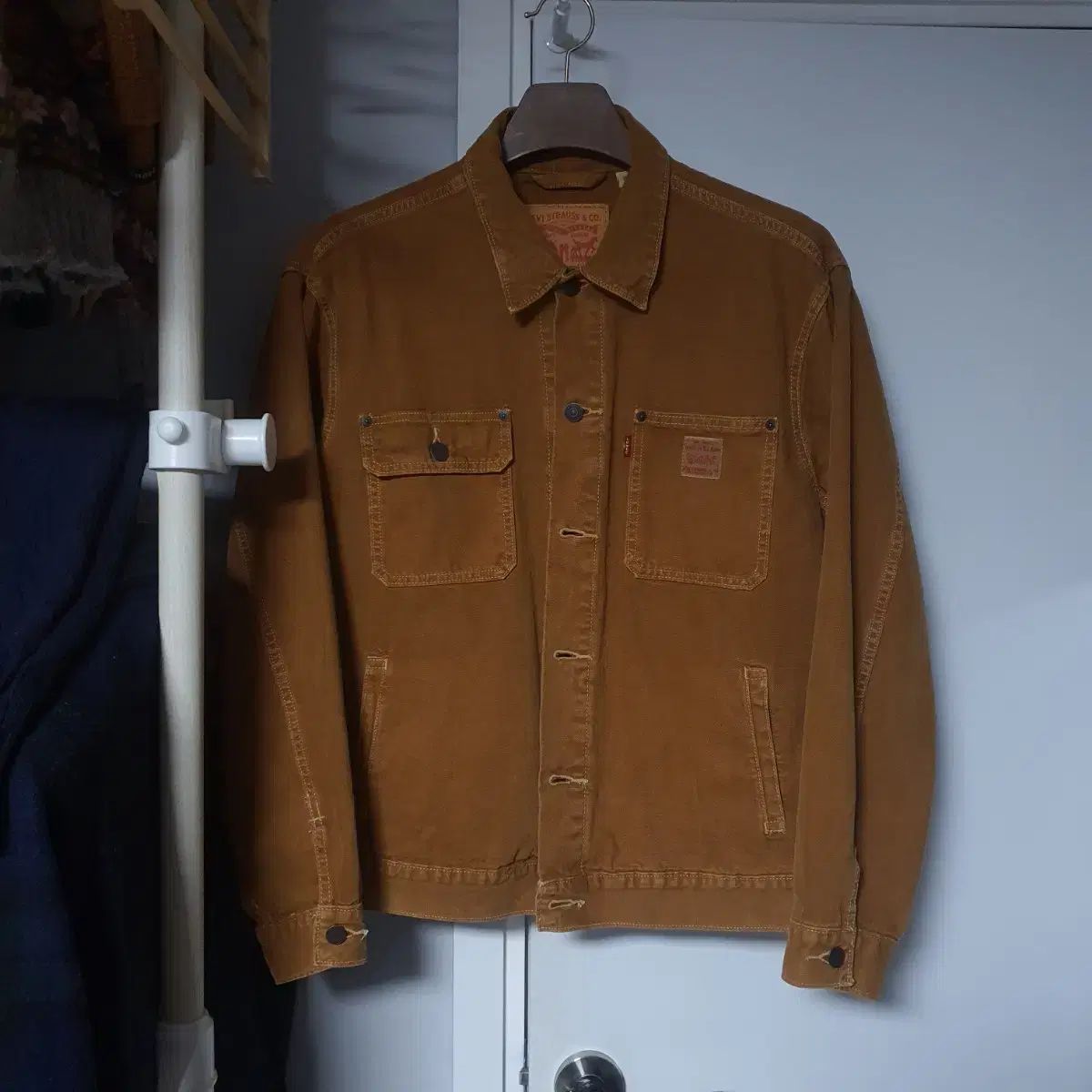 M リーバイス サンライズ トラッカー デニムジャケット