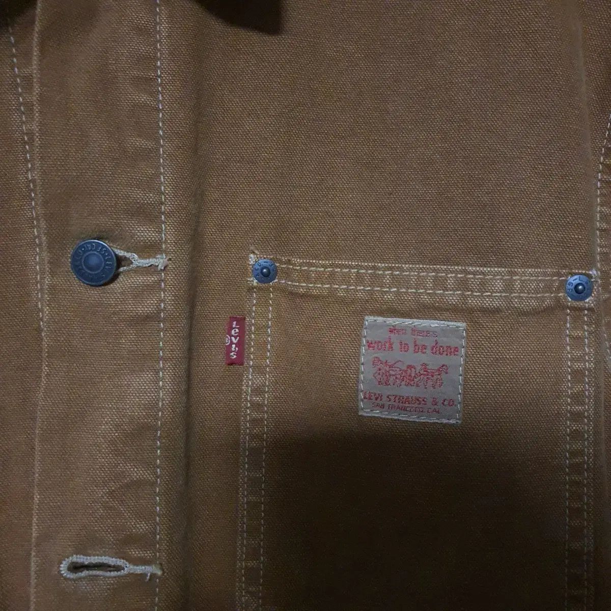 M リーバイス サンライズ トラッカー デニムジャケット