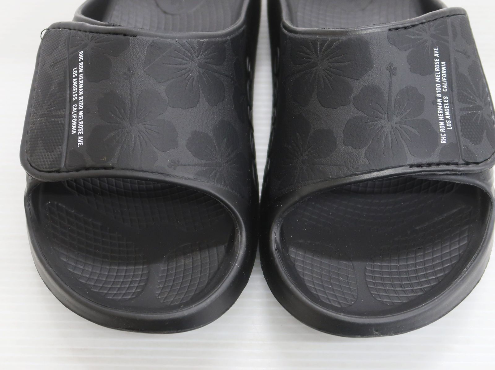 OOFOS ウーフォス × RHC ロンハーマン OOAHH SPORT FLEX ウーアー スポーツ フレックス 1550 ベルクロ ハイビスカス スライド リカバリー サンダル M7