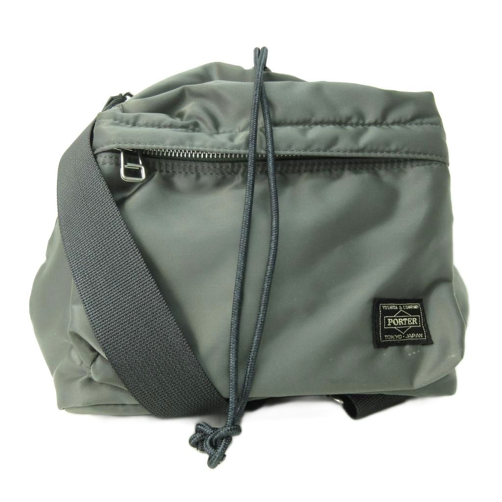 PORTER BALLOONSAC バルーンサック ショルダーバッグ グレー 【公式通販】
