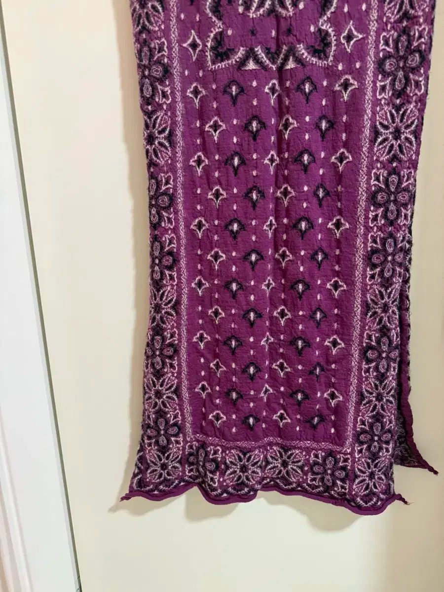 KAPITAL キャピタル 縮絨ウール バンダナ パッチワーク マフラー