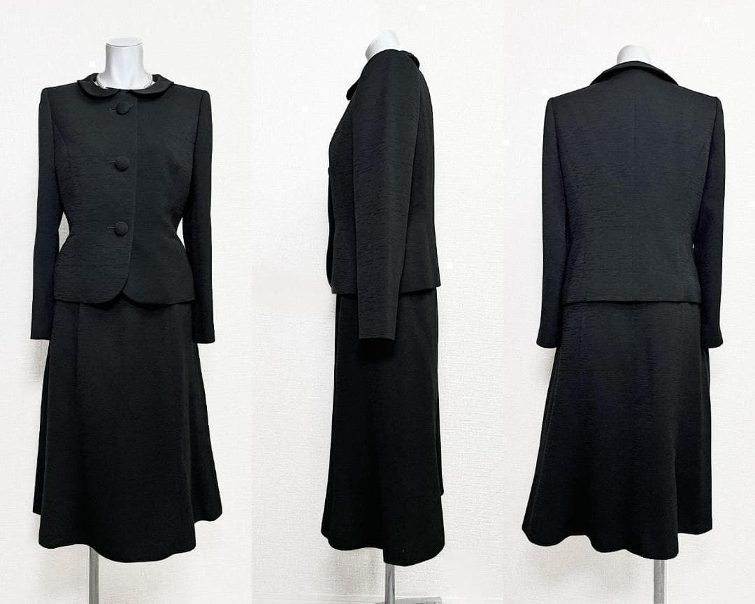 ◎当日発送可能【新品タグ付き】ユキトリイ 高級喪服礼服 花の