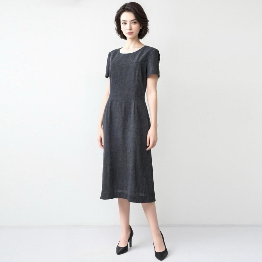 ふわふわの 当日発送 ユキトリイ セレモニー 38 グレー くるみボタン