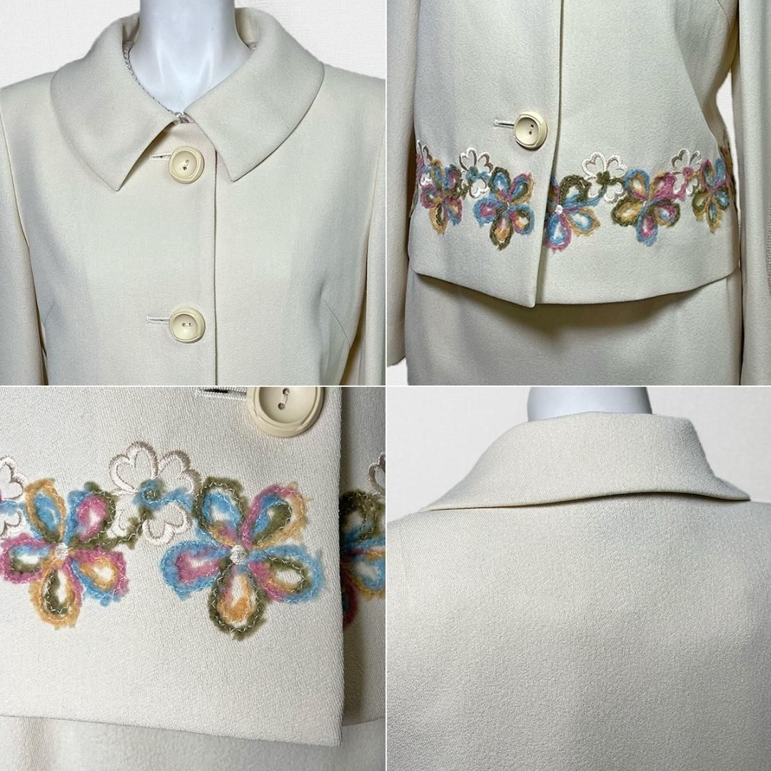 花の刺繍 セレモニー