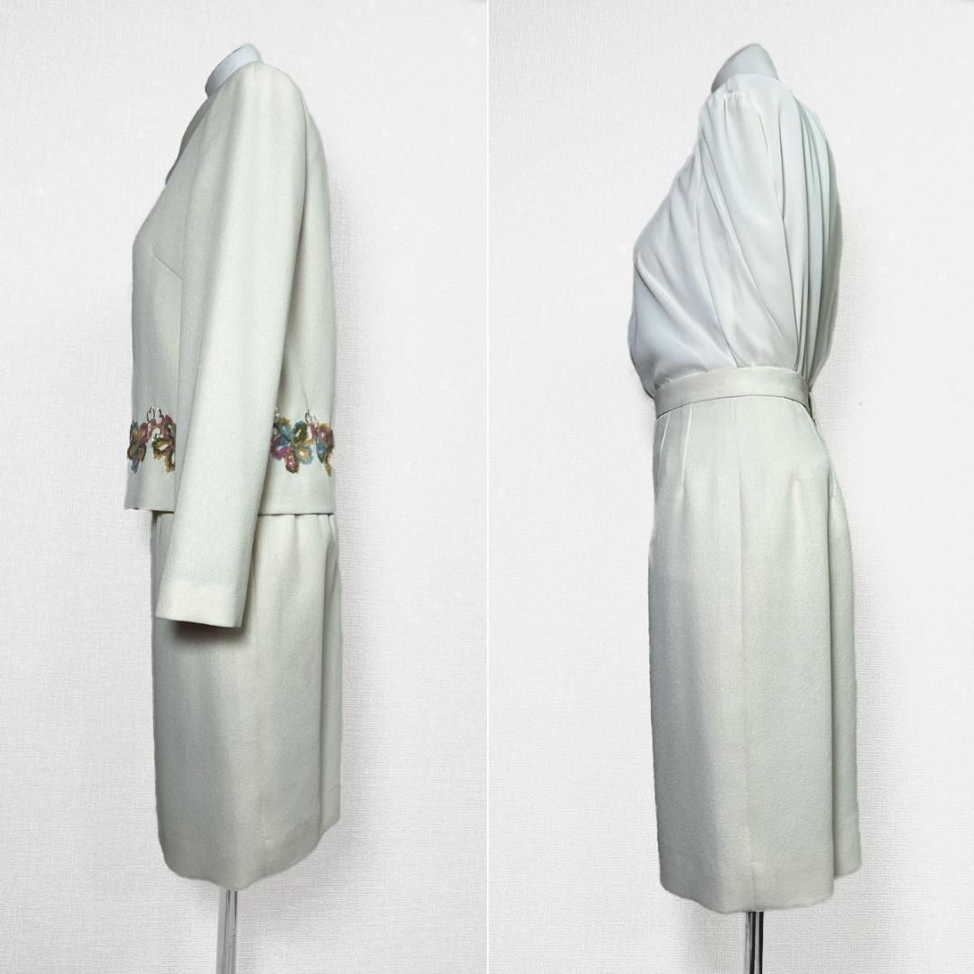 ユキトリイインターナショナル 花の刺繍