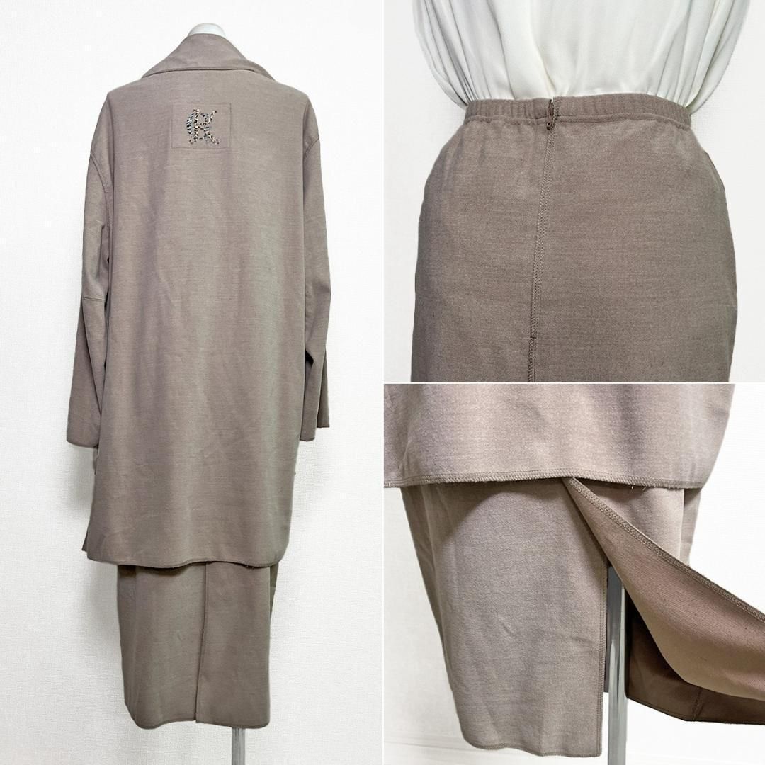 ミニマリズム 当日発送 伊太利屋 セレモニー 7号 ベージュ アニマルプリント