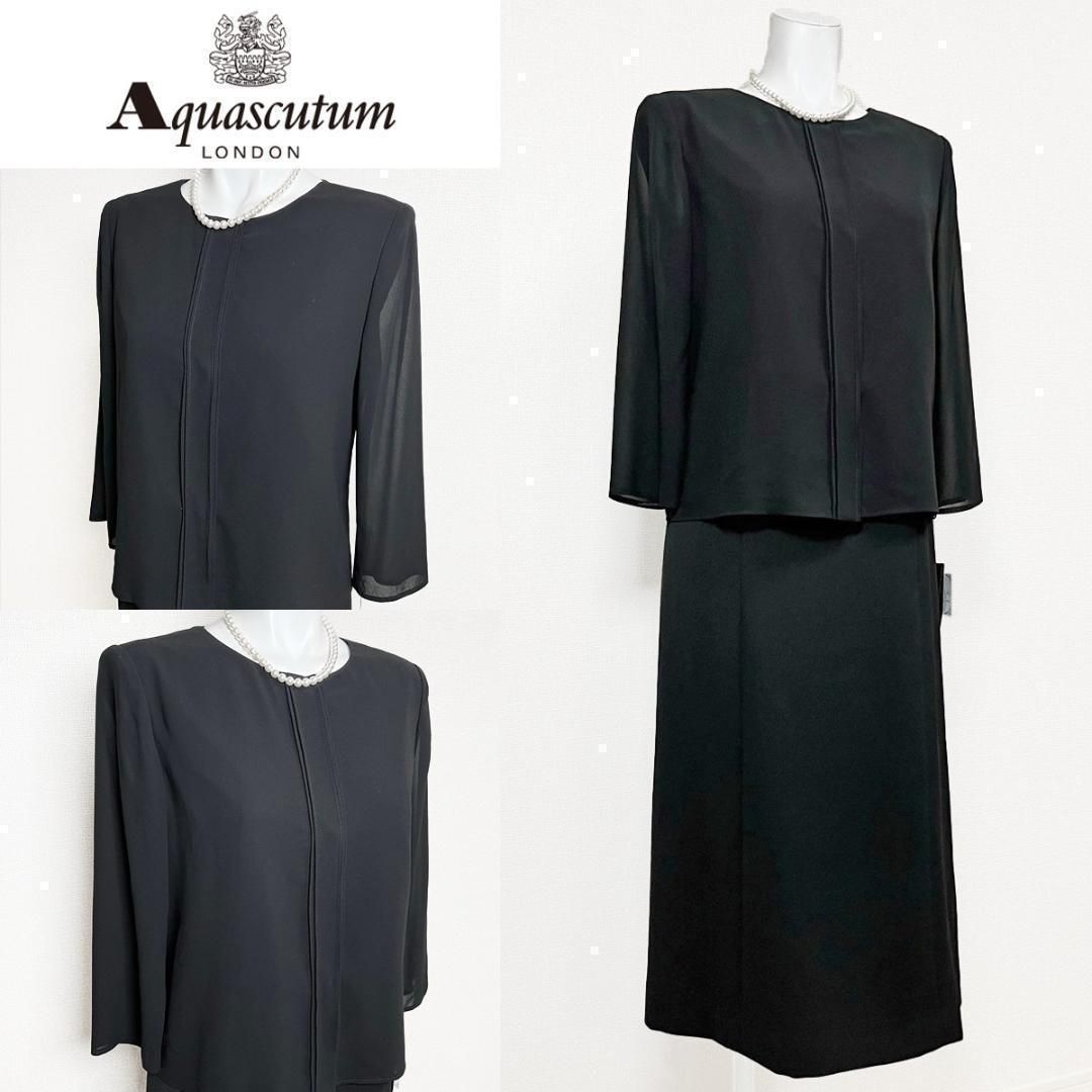 当日発送 アクアスキュータム 礼服 ワンピース∥