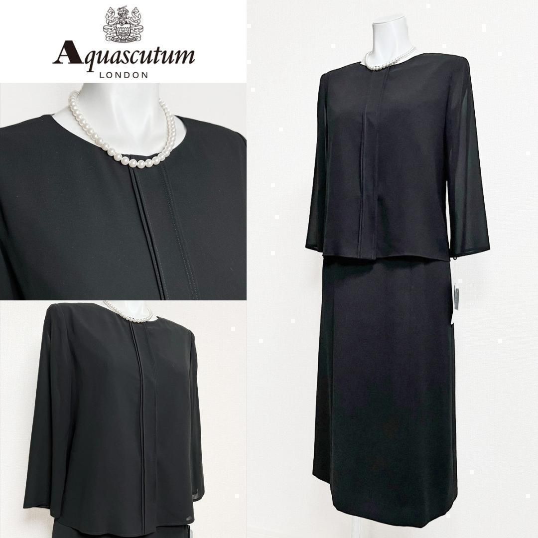 当日発送 アクアスキュータム 礼服 ワンピース∥