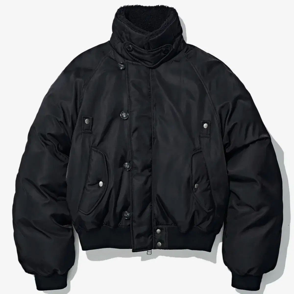 パルティメント 1950 N 2 B ミリタリー ショート パーカ ダウン ブラック M