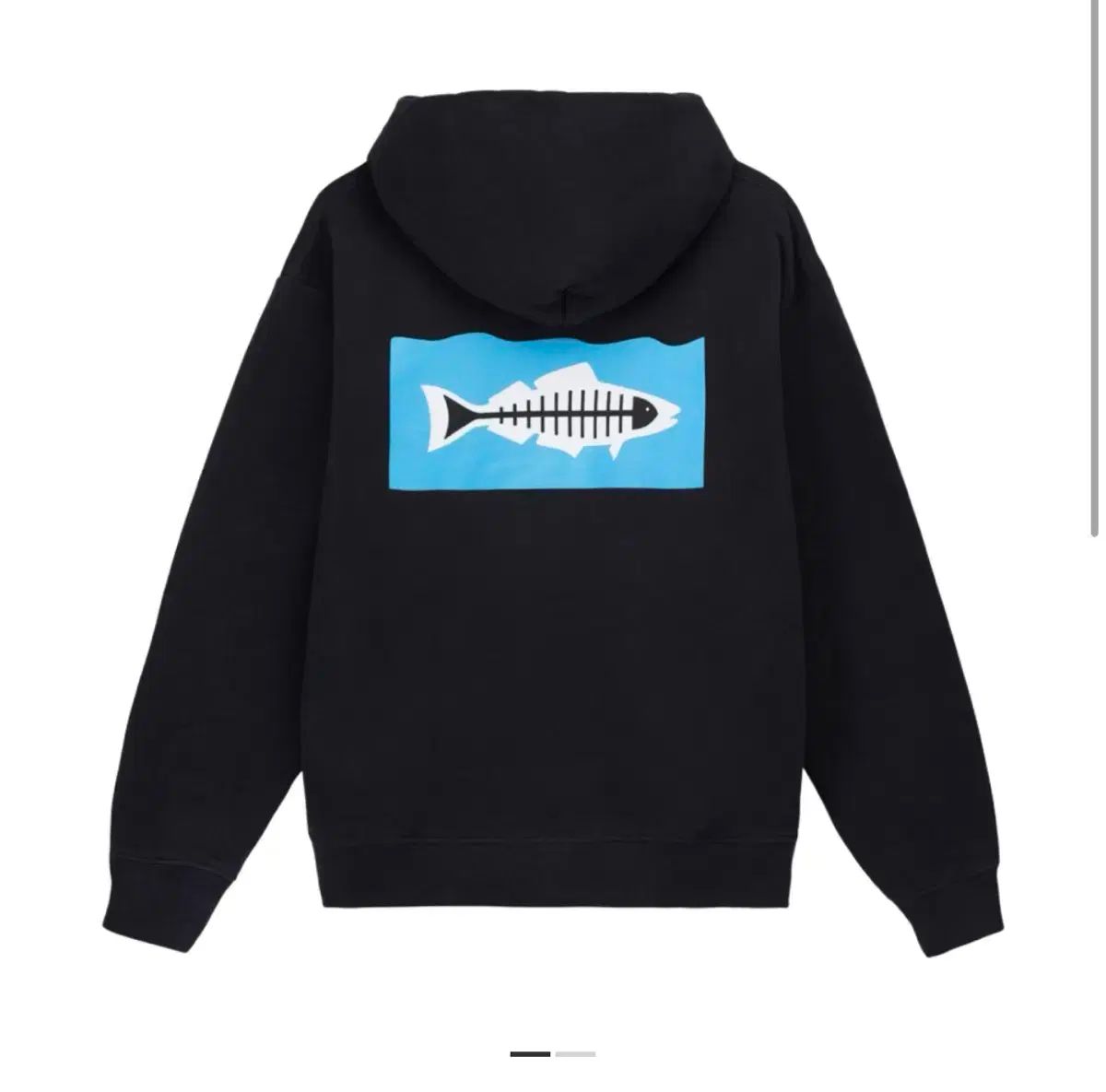 STUSSY ヒールダーベイ フーディー XL 実際に着用2回