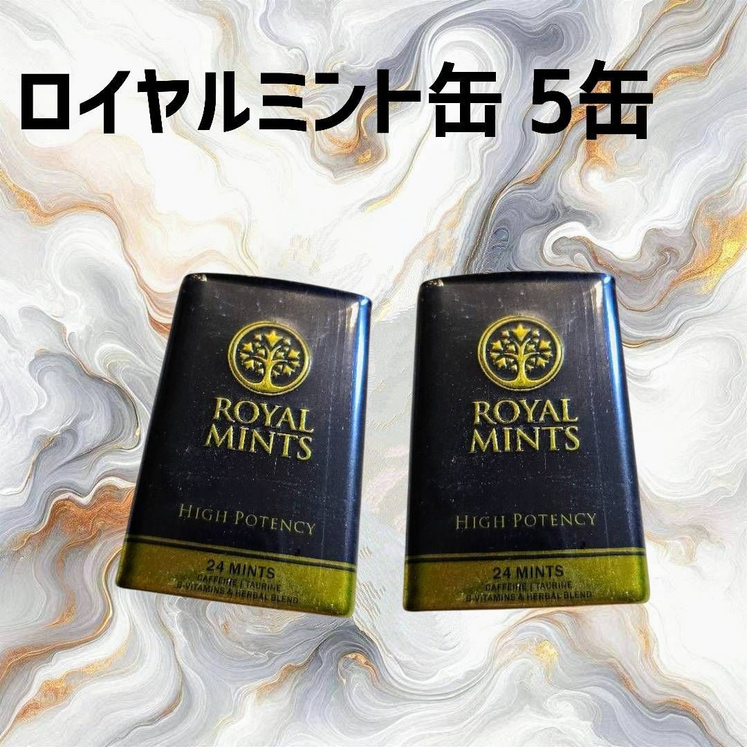 5缶 ロイヤルミント缶ローヤルゼリー