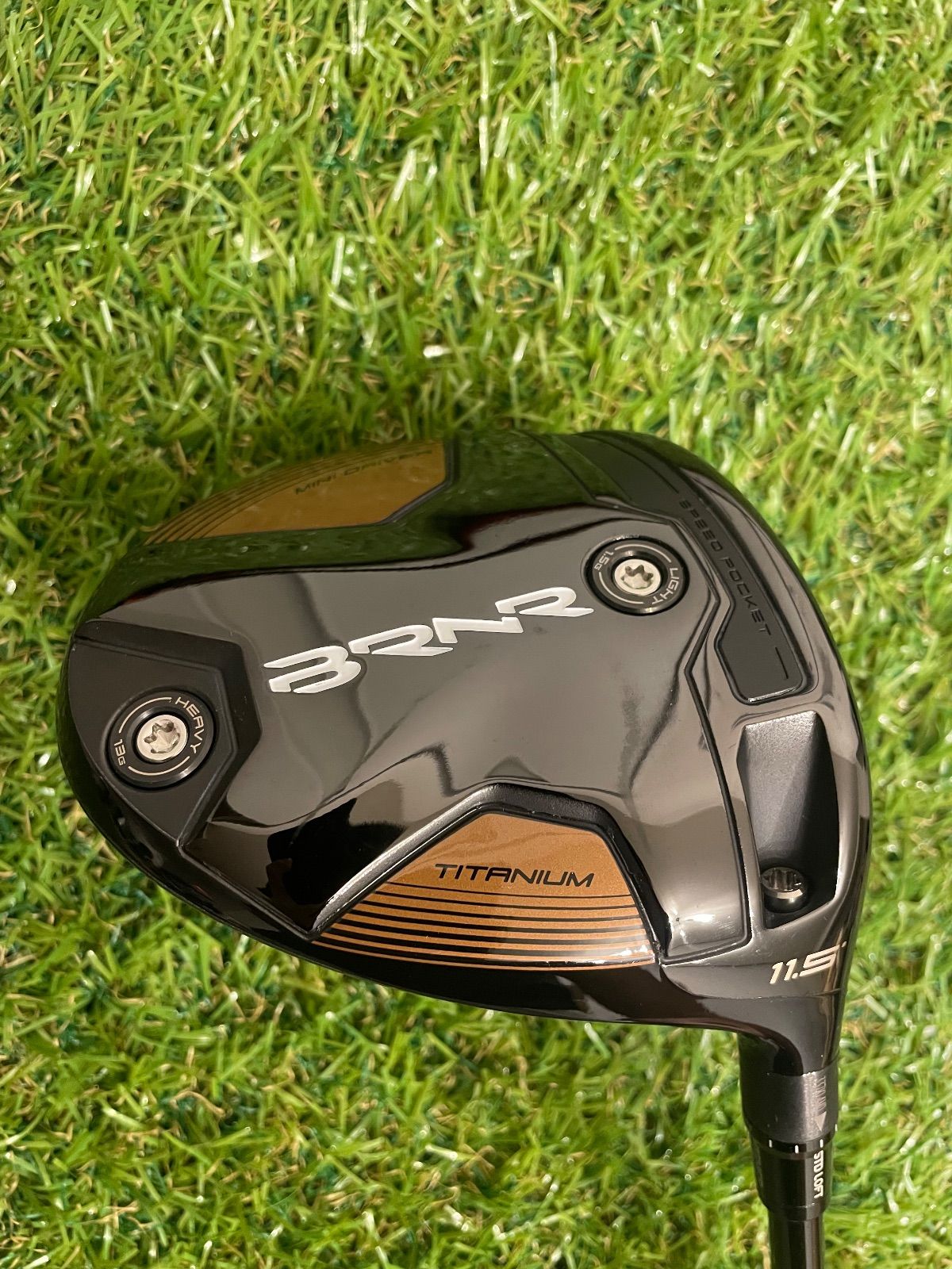 TaylorMade BRNR MINI DRIVER テーラーメイド バーナー ミニドライバー 11.5 S ヘッドカバー付属 右利き メンズ