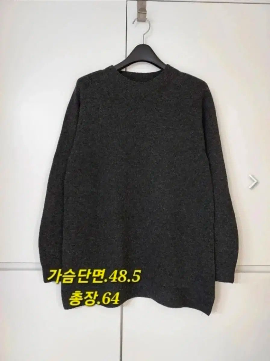 SO WOOL カシミア ウール ラウンドネック ニットブラウス 66 ほぼ