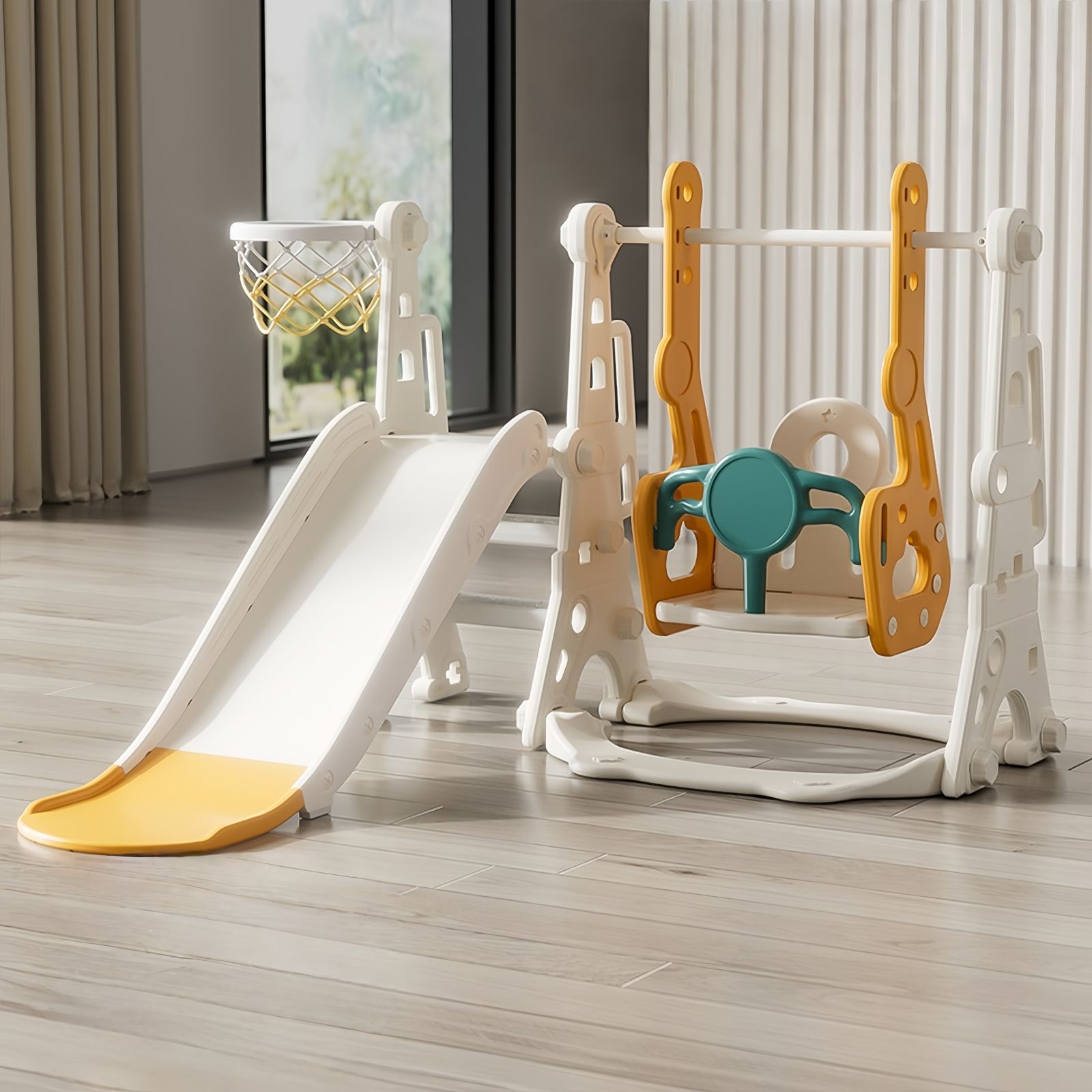 滑り台とブランコセット