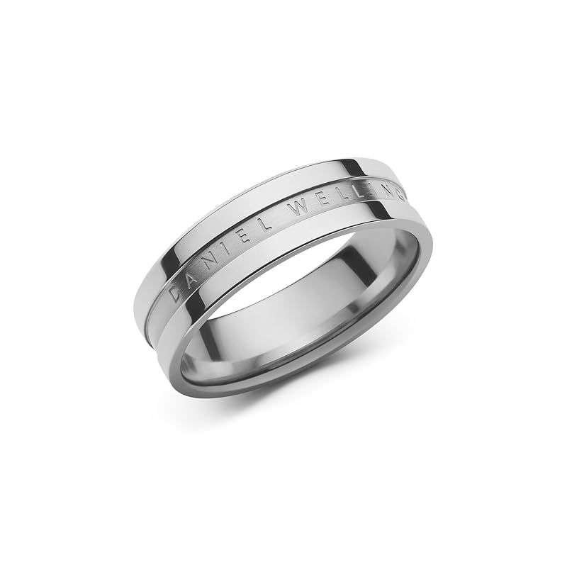 公式ショップ 刻印入り 正規輸入品 ダニエルウェリントン DW レディース メンズ リング 指輪 ジュエリー Elan Ring Silver 52 JP サイズ 11.5mm シルバー エラン ギフト プレゼント ブランド 人気