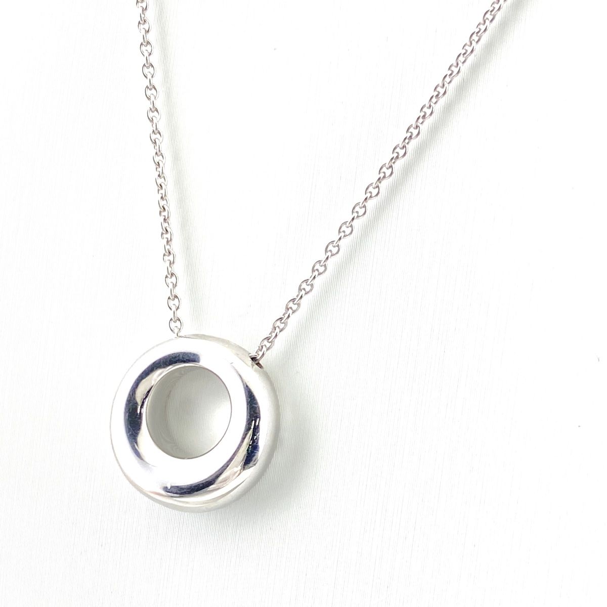 ショーメ Chaumet アノーキャビア ネックレス WG ホワイトゴールド ペンダント 750 ダイヤモンド レディース