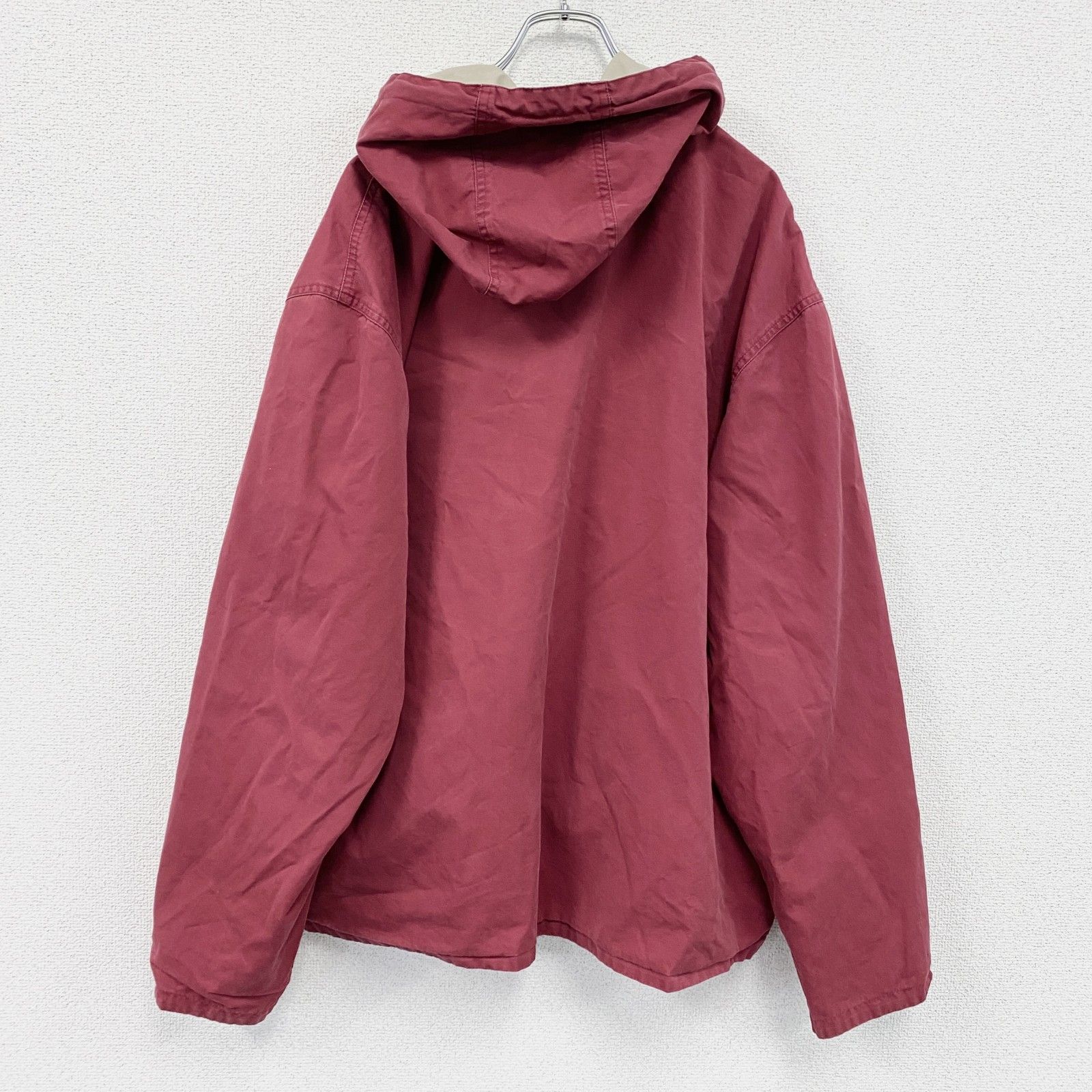 3点以上まとめ買いで20 OFF 古着 Polo Ralph Lauren ラルフローレン フルジップリバーシブルパーカー ピンク ベージュ