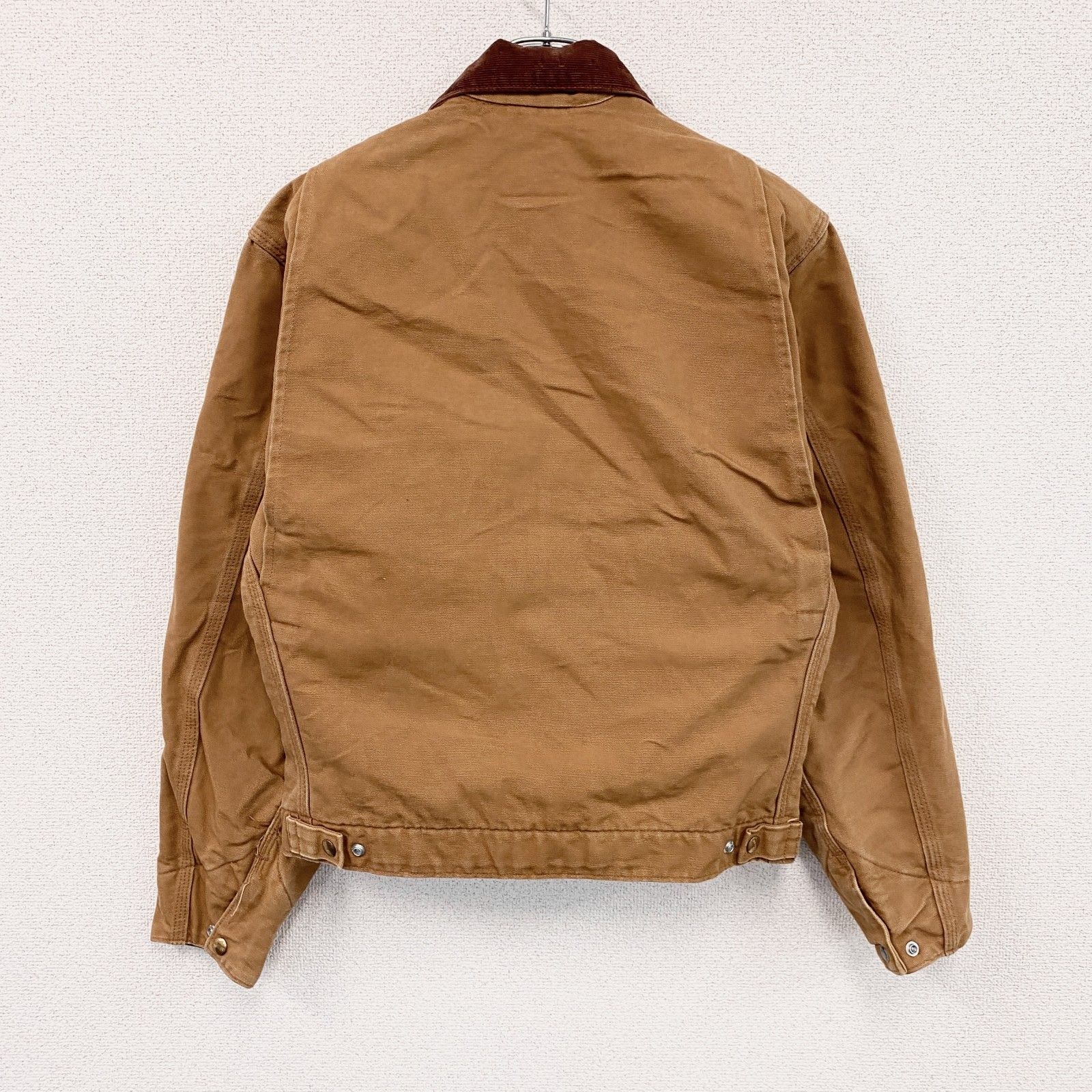 3点以上まとめ買いで20 OFF 古着 Carhartt カーハート デトロイトジャケット ダックジャケット ブランケットライナー 茶色 ブラウン 38サイズ