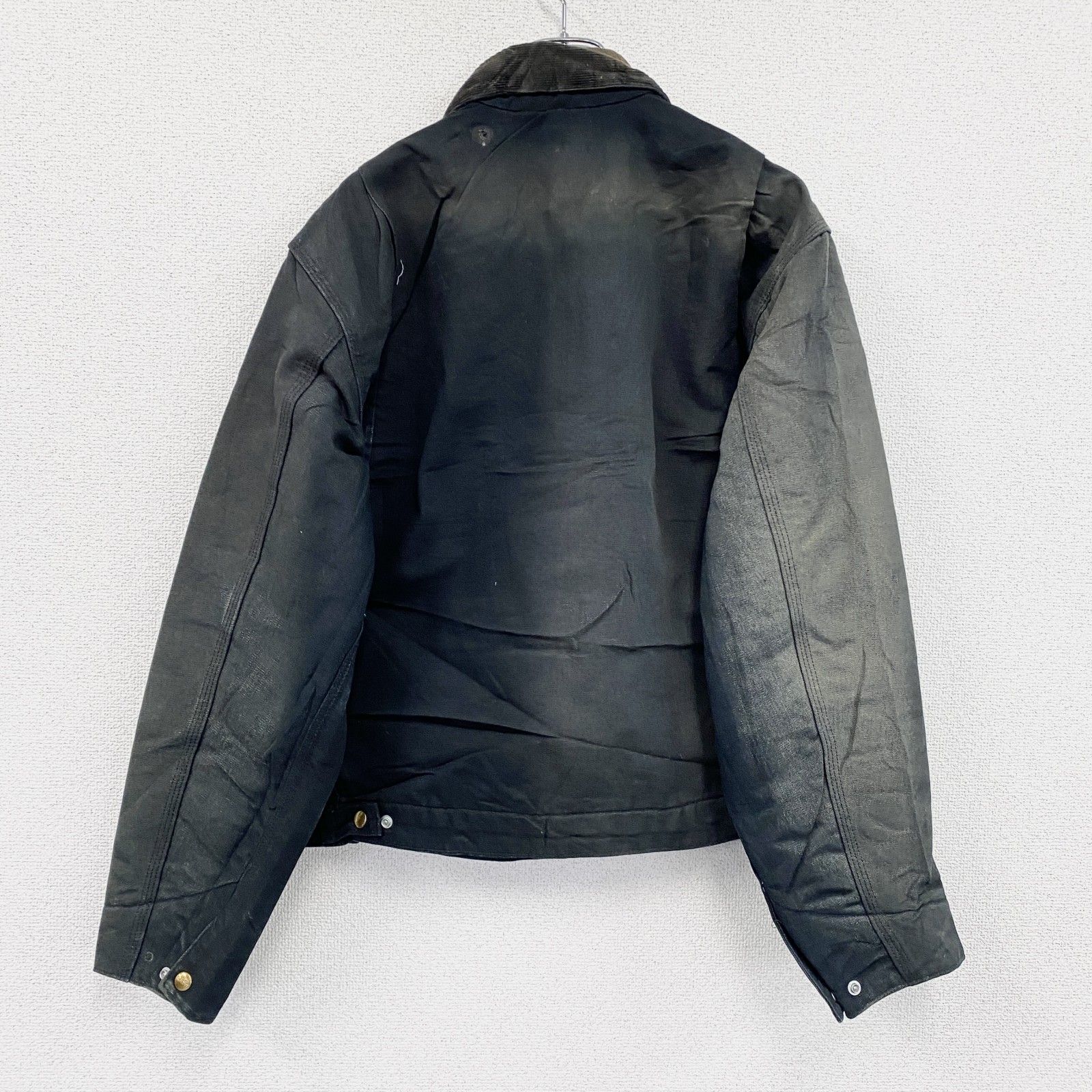 3点以上まとめ買いで20 OFF 古着 Carhartt カーハート デトロイトジャケット ダックジャケット ブランケットライナー 黒 ブラック Mサイズ