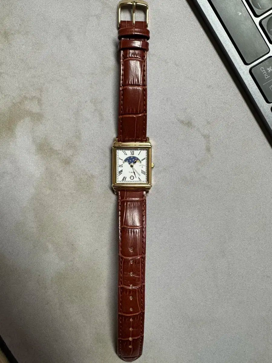 TIMEX タイメックス ノア NOAH 月 ムーンフェイズ ブラウン GOLD