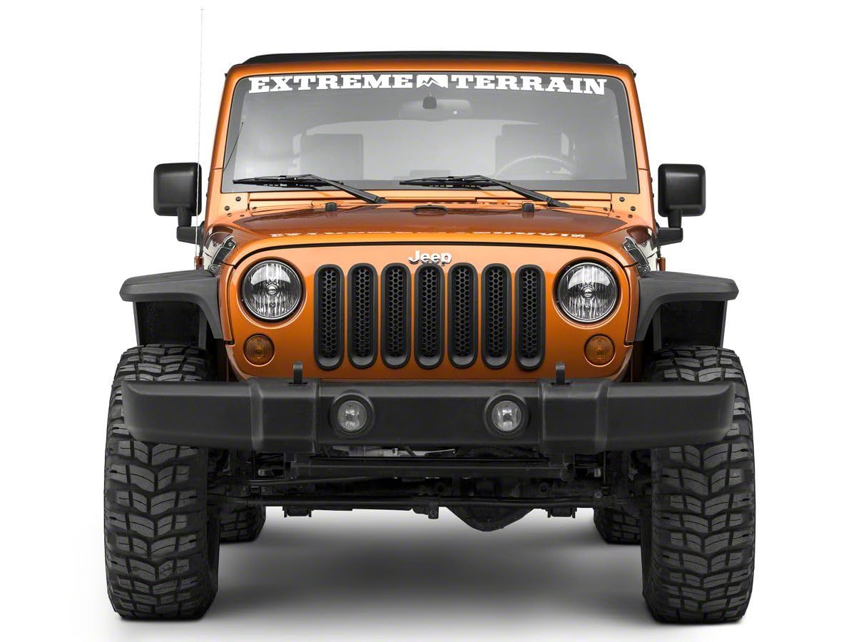 Redrock 4x4 ハニカムグリルインサート;マットブラック 07-18 Jeep