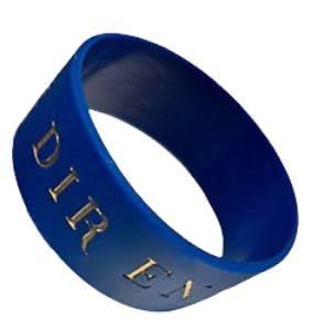 DIR EN GREY ディルアングレイ PIERROT ピエロ ANDROGYNOS THE FINAL WAR グッズ ラバーバンド 青