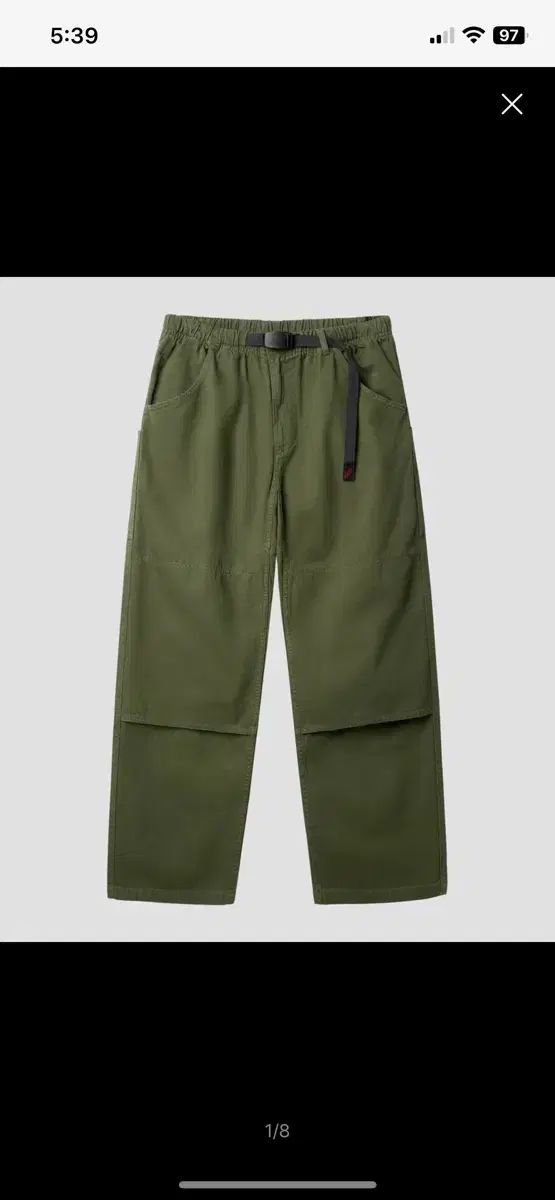 グラミチ マウンテン パンツ オリーブ L