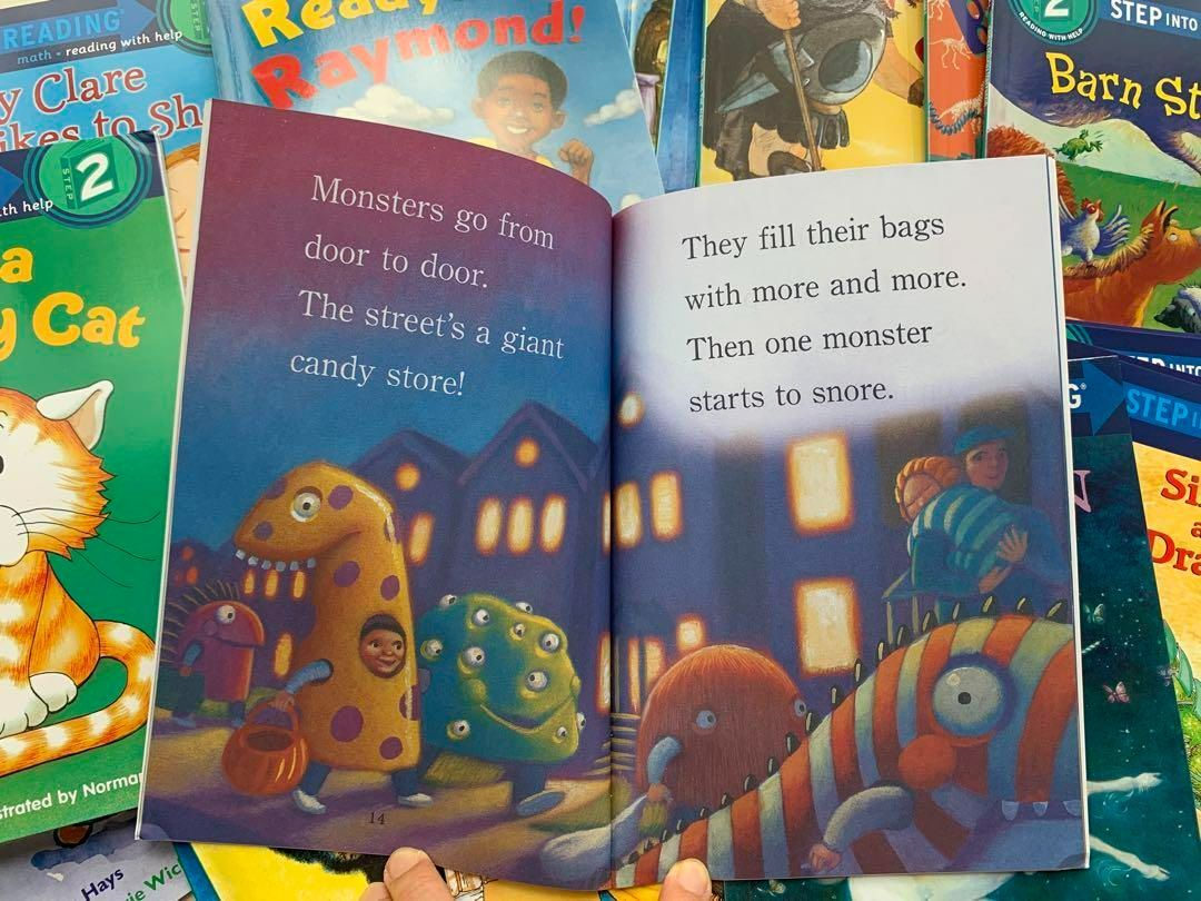 Step Into Reading Step 1-3 絵本100冊 マイヤペン対応