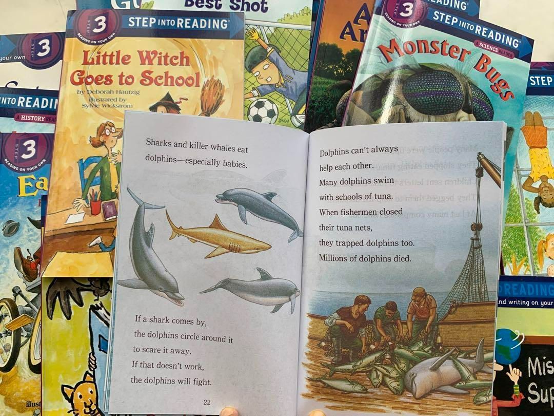 本 Step Into Reading Step 1-3 絵本100冊 マイヤペン対応