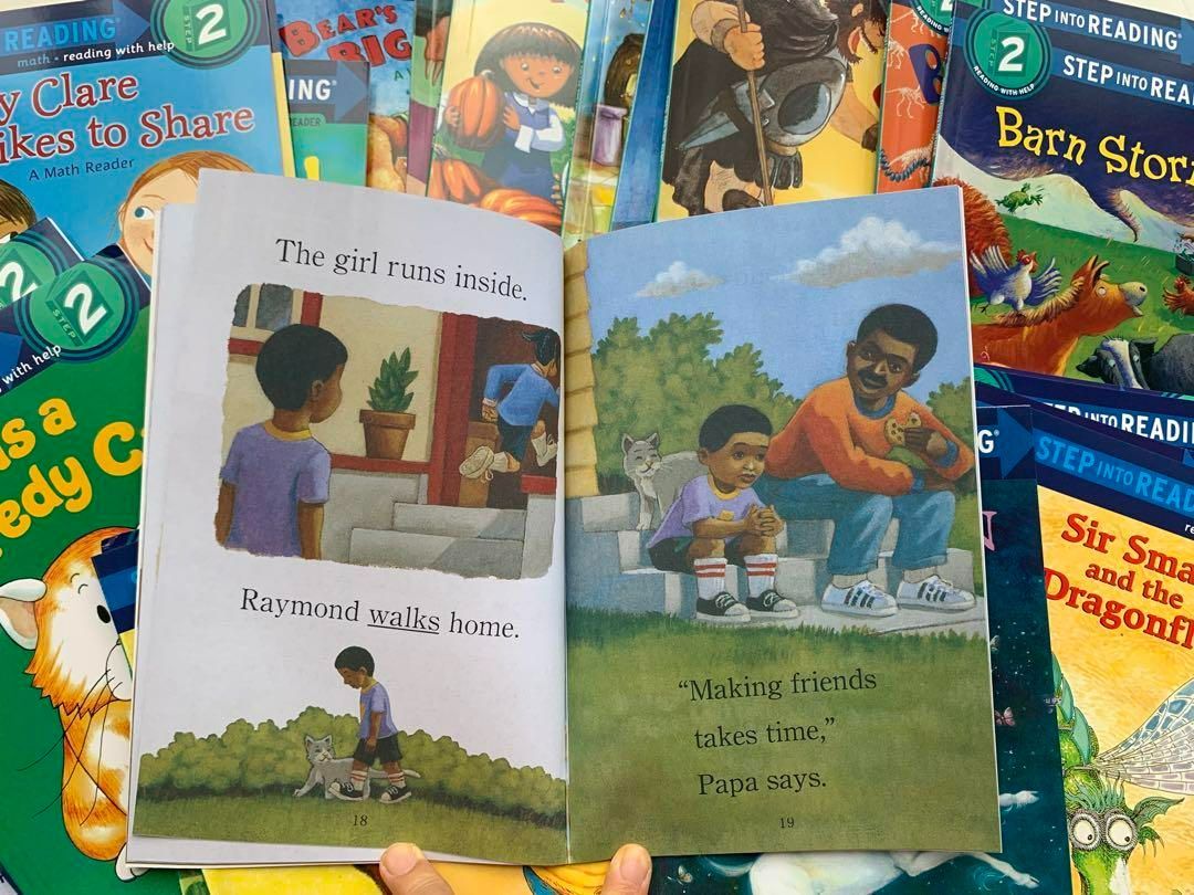 本 Step Into Reading Step 1-3 絵本100冊 マイヤペン対応