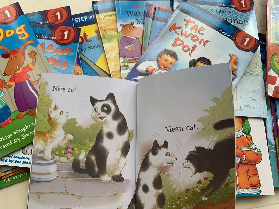 Step Into Reading Step 1-3 絵本100冊 マイヤペン対応