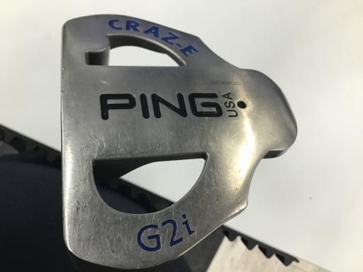 【中古】 ピン G2i CRAZ-E 34インチ パター PT スチール (フレックスその他) メンズ 男性用 右利き 右用 Dランク ゴルフクラブ