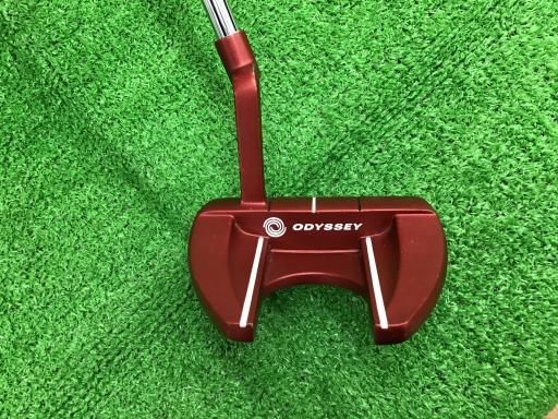 最新 【】 オデッセイ O WORKS V-LINE FANG CH 34インチ パター PT