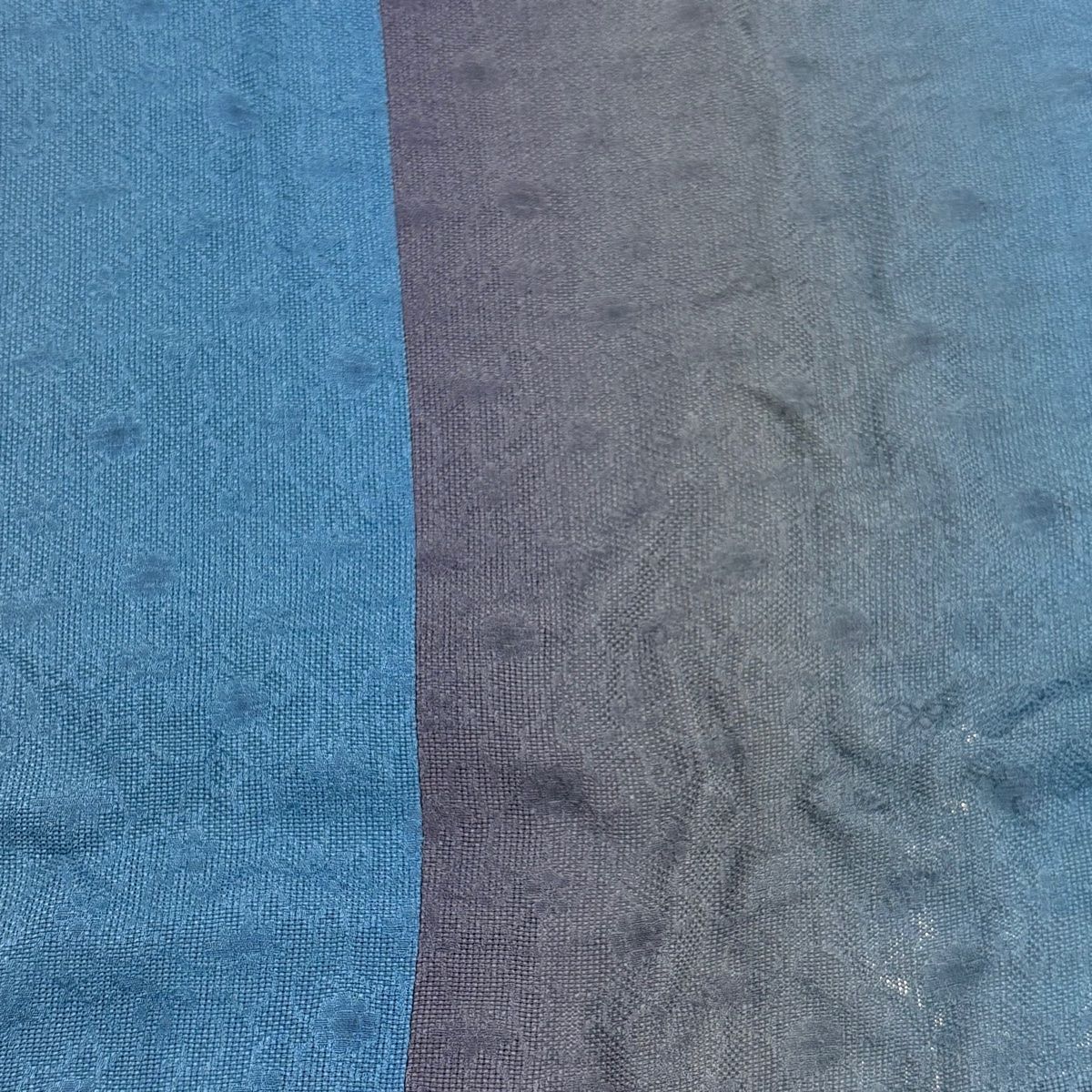 道中着 身丈93 5 cm 裄丈67 M 和装コート 着物衿 青灰色 正絹 秀品