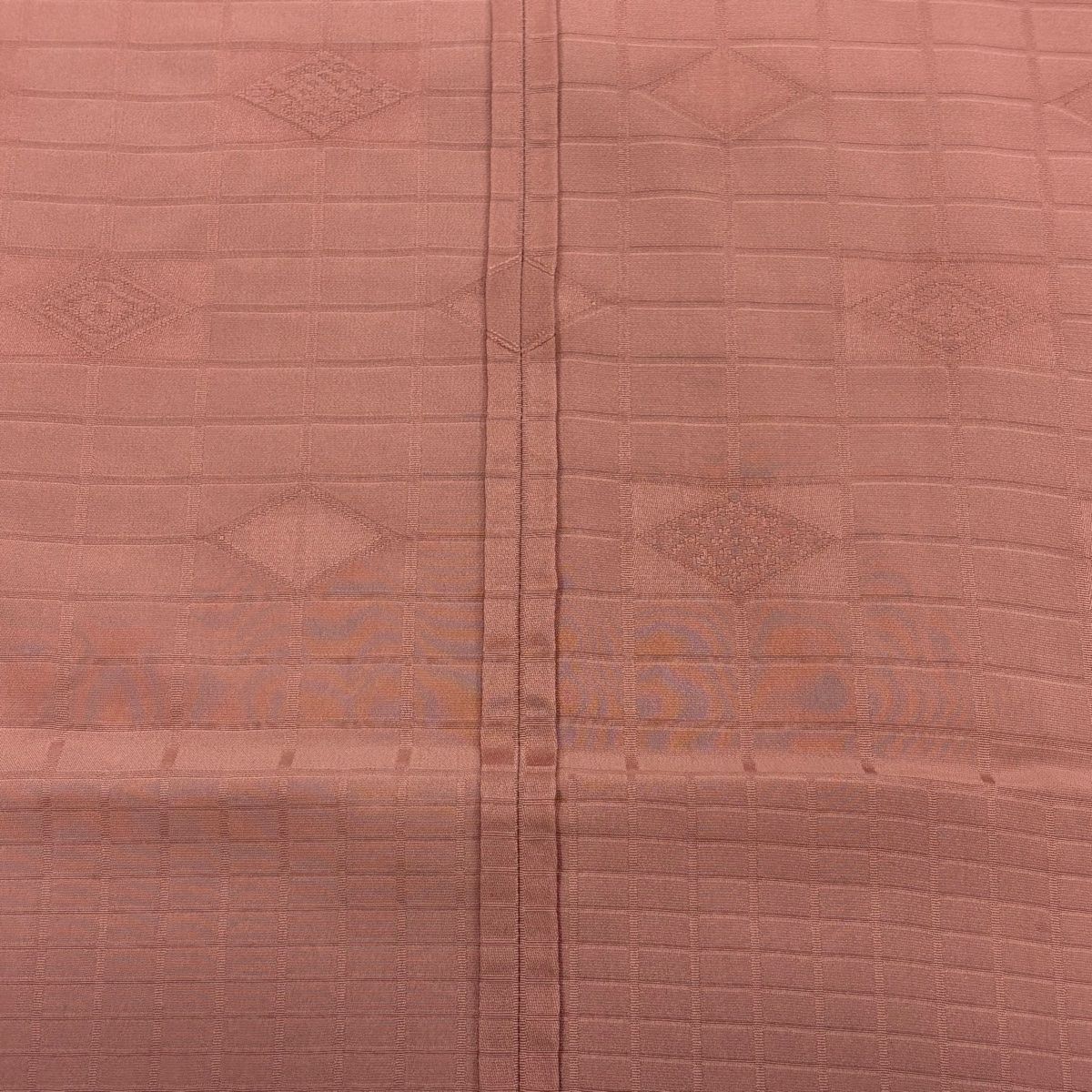 地紋 ピンクベージュ