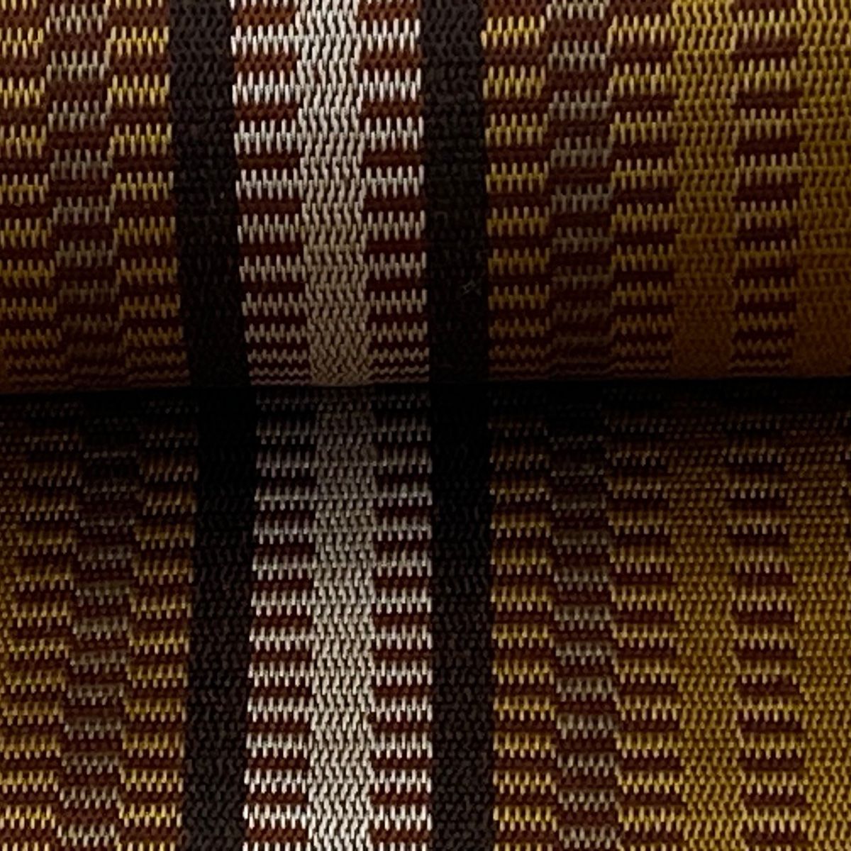 帯反物 本場黄八丈