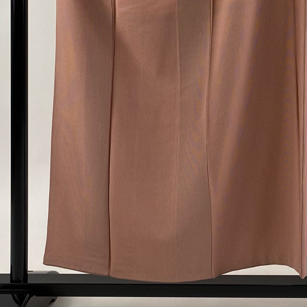 江戸小紋 身丈154 cm 裄丈61 5 S 袷 万筋 茜色 正絹 秀品