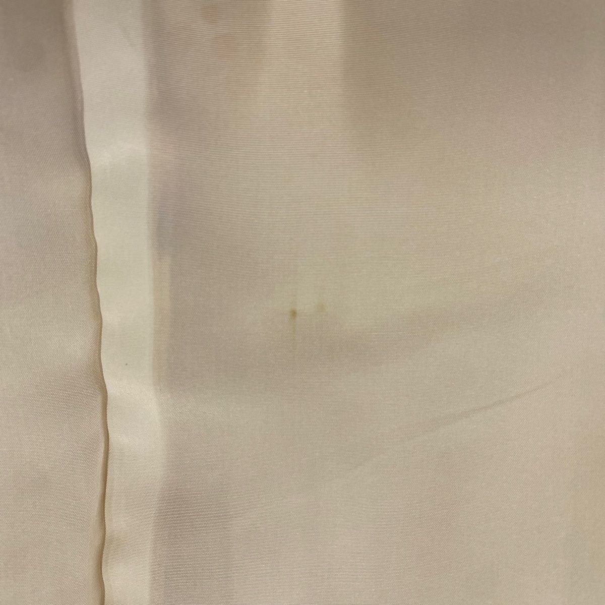  訪問着 身丈156 cm 裄丈64 M 袷 落款 鴛鴦 草花 薄オレンジ 正絹 訪問着 付け下げ 着物