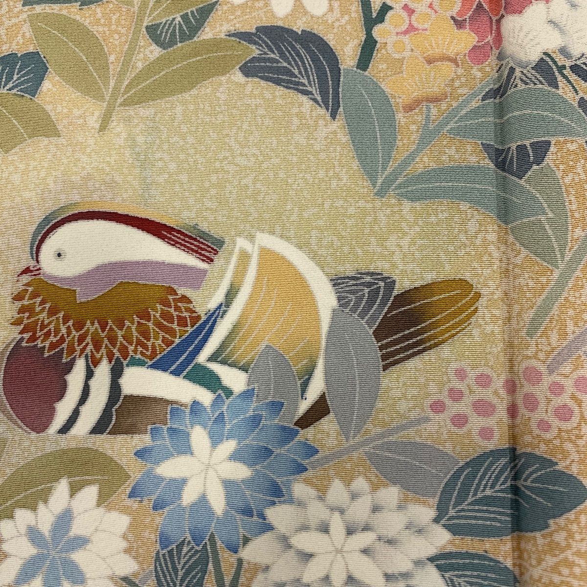 草花 薄オレンジ