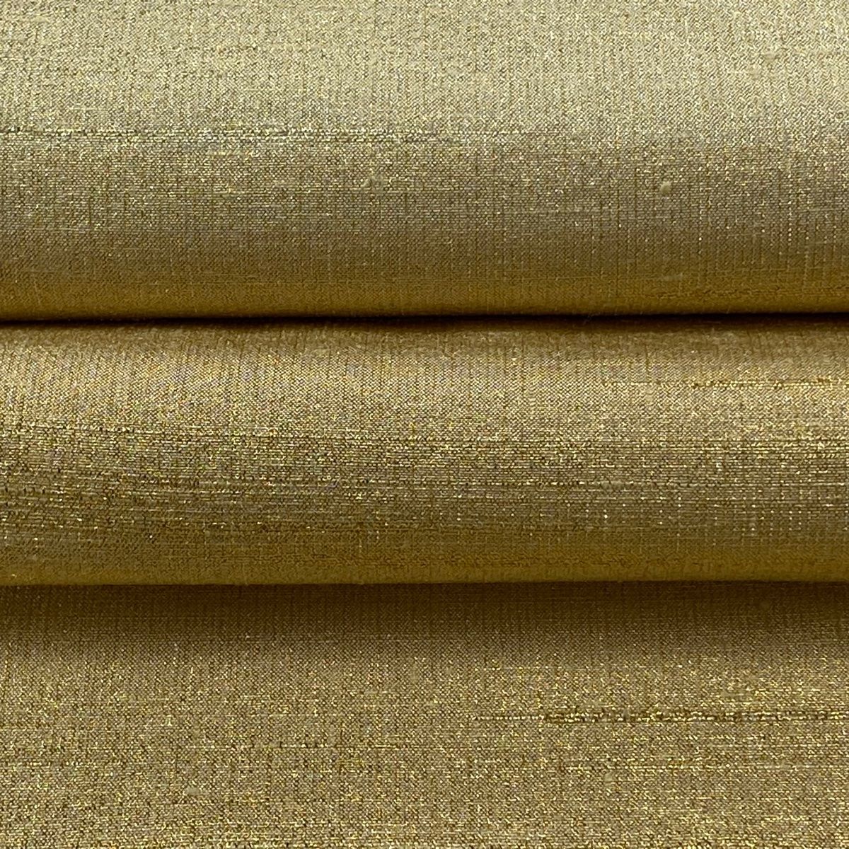  袋帯 桝屋高尾 落款 純金綴錦 段霞文 箔 ベージュ 全通 正絹 袋帯 帯