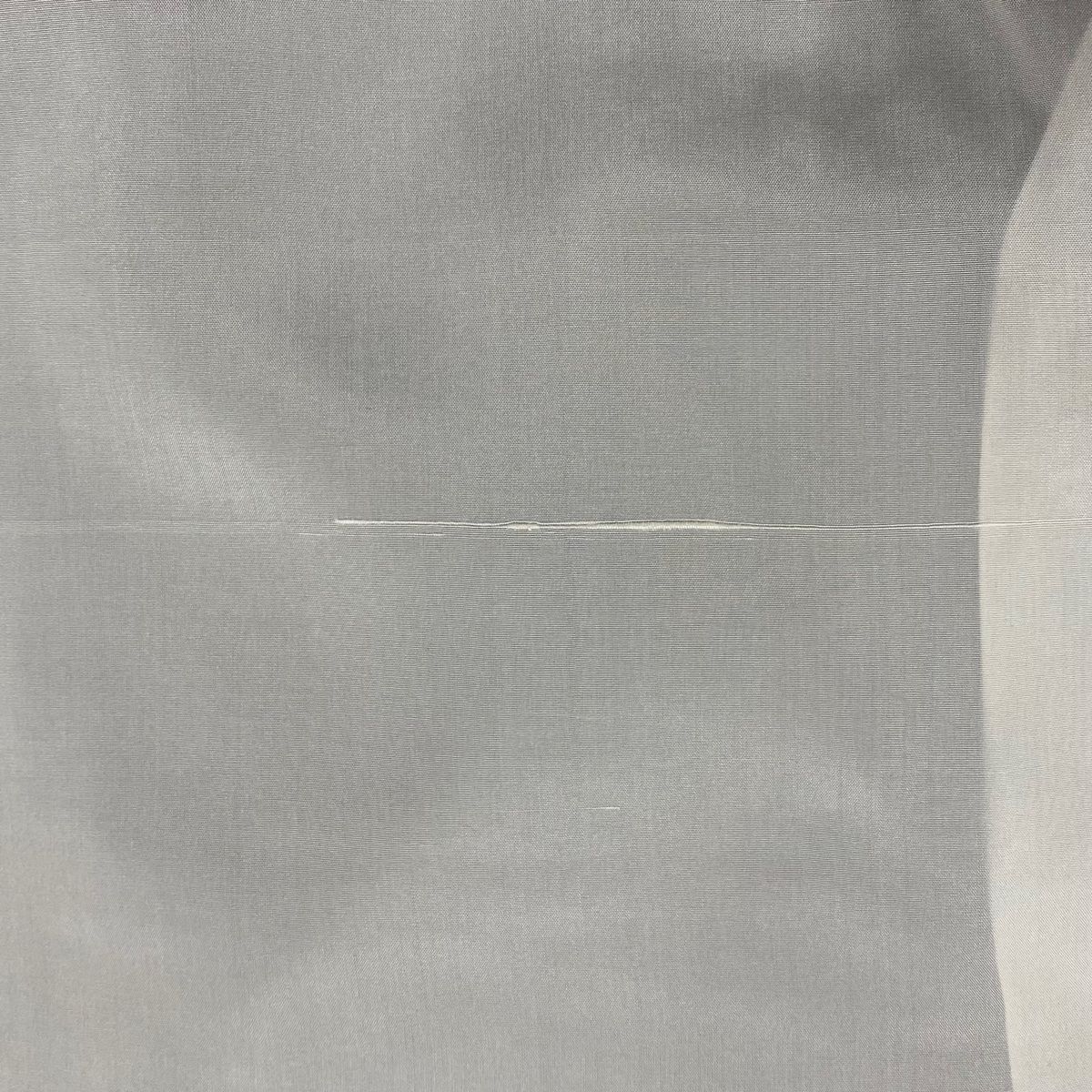  大島紬 身丈170.5 cm 裄丈68 L 袷 純泥染 証紙 草花 濃紺 正絹 紬 着物