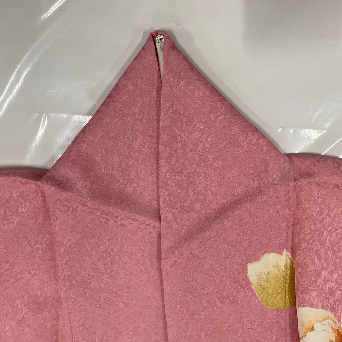  振袖 身丈165 cm 裄丈72 L 袷 やまと チューリップ 金彩 ぼかし ピンク 正絹 振袖 着物