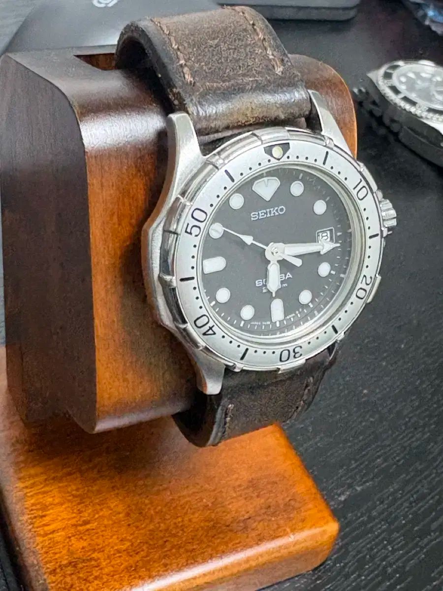 SEIKO 7n35-6000 ミッドサイズ クォーツ ダイバー