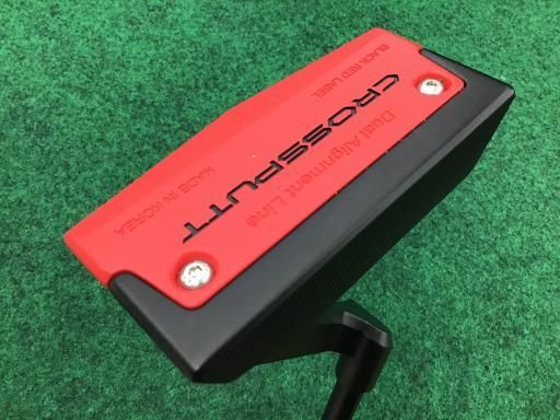 中古】 CROSSPUTT CROSSPUTT RED BLACK LABEL(レッド) 34インチ パター