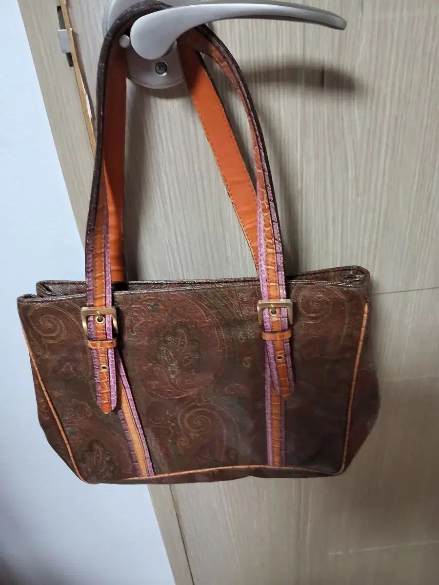ベイズリー ブラウン ショルダーバッグ トートバッグ エトロ
