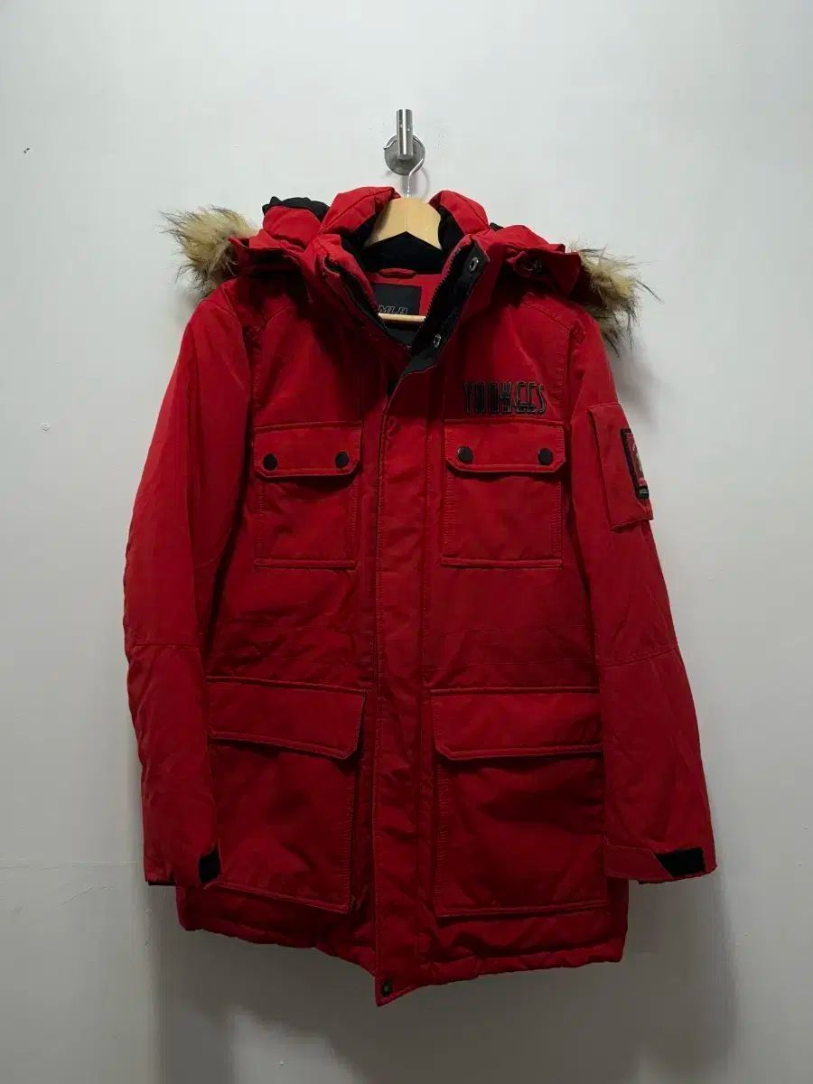 MLB ヤンキース 野球チーム レッド ダウン アウター M