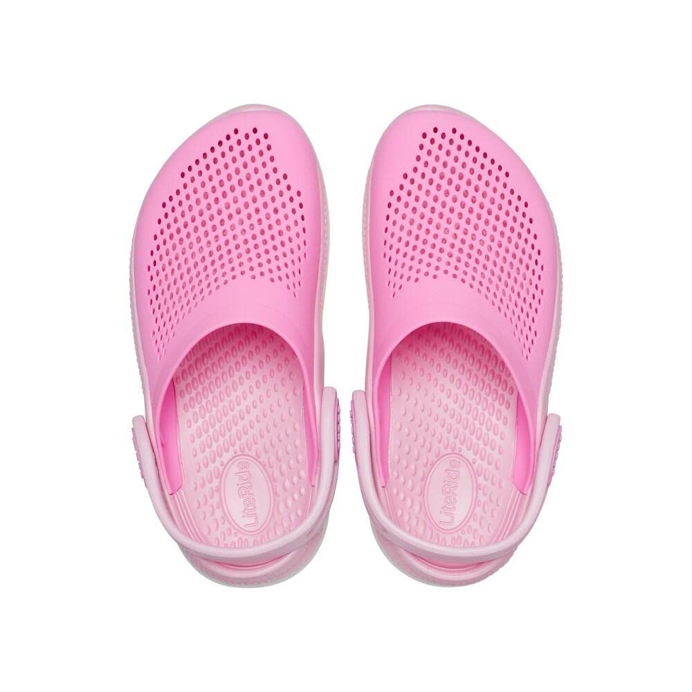  クロックス サンダル ライドライド 360 クロッグ キッズ タフィー ピンク バレリーナ 18 0 cm Free Size スリッポン 靴