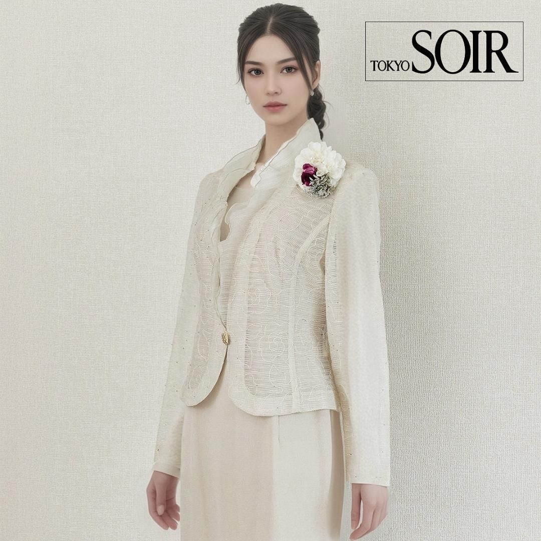 当日発送 東京ソワール ソワールドルチェ セレモニー 9号 ベージュ